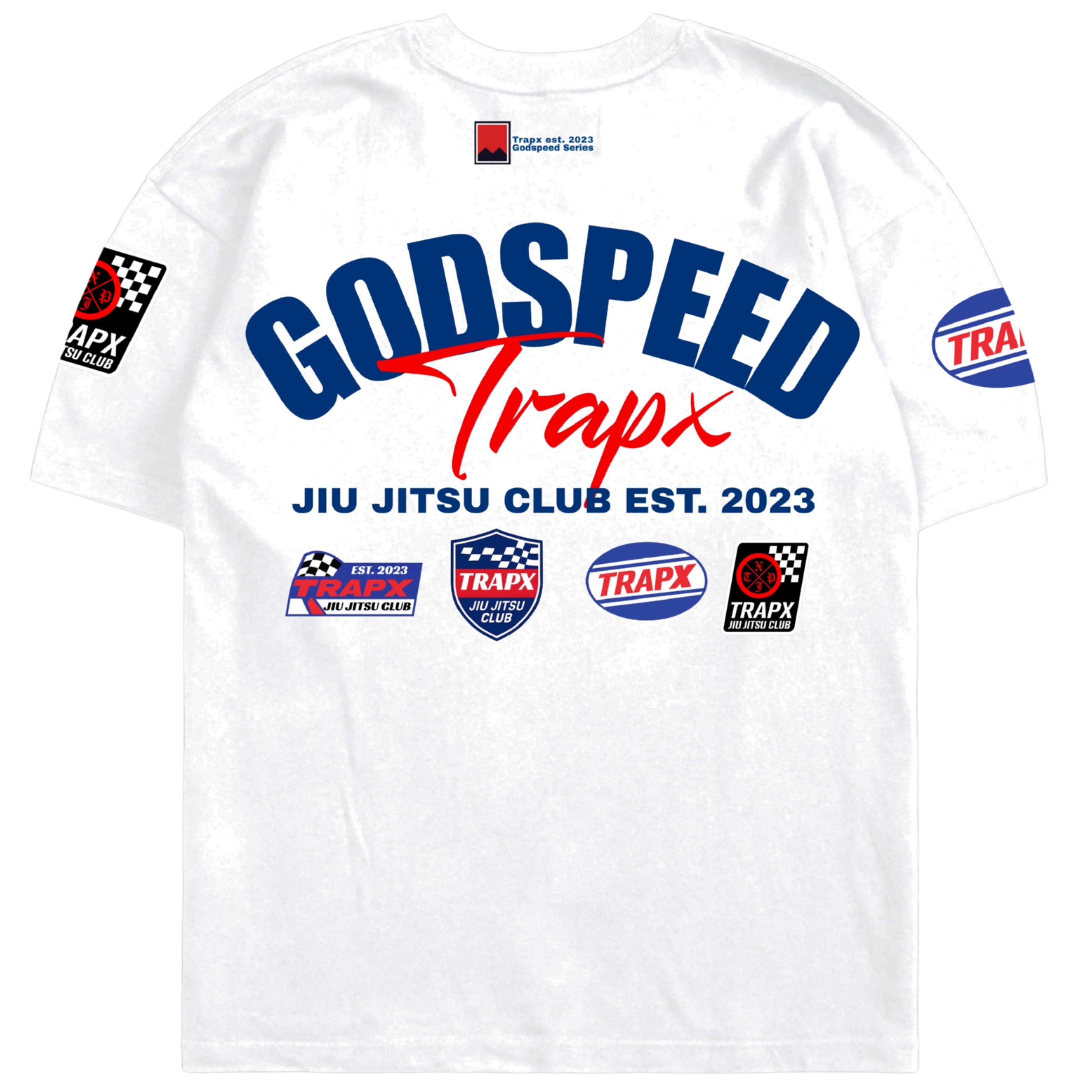 GODSPEED OVERSIZED T-SHIRT - WHITE – TrapxJitsu