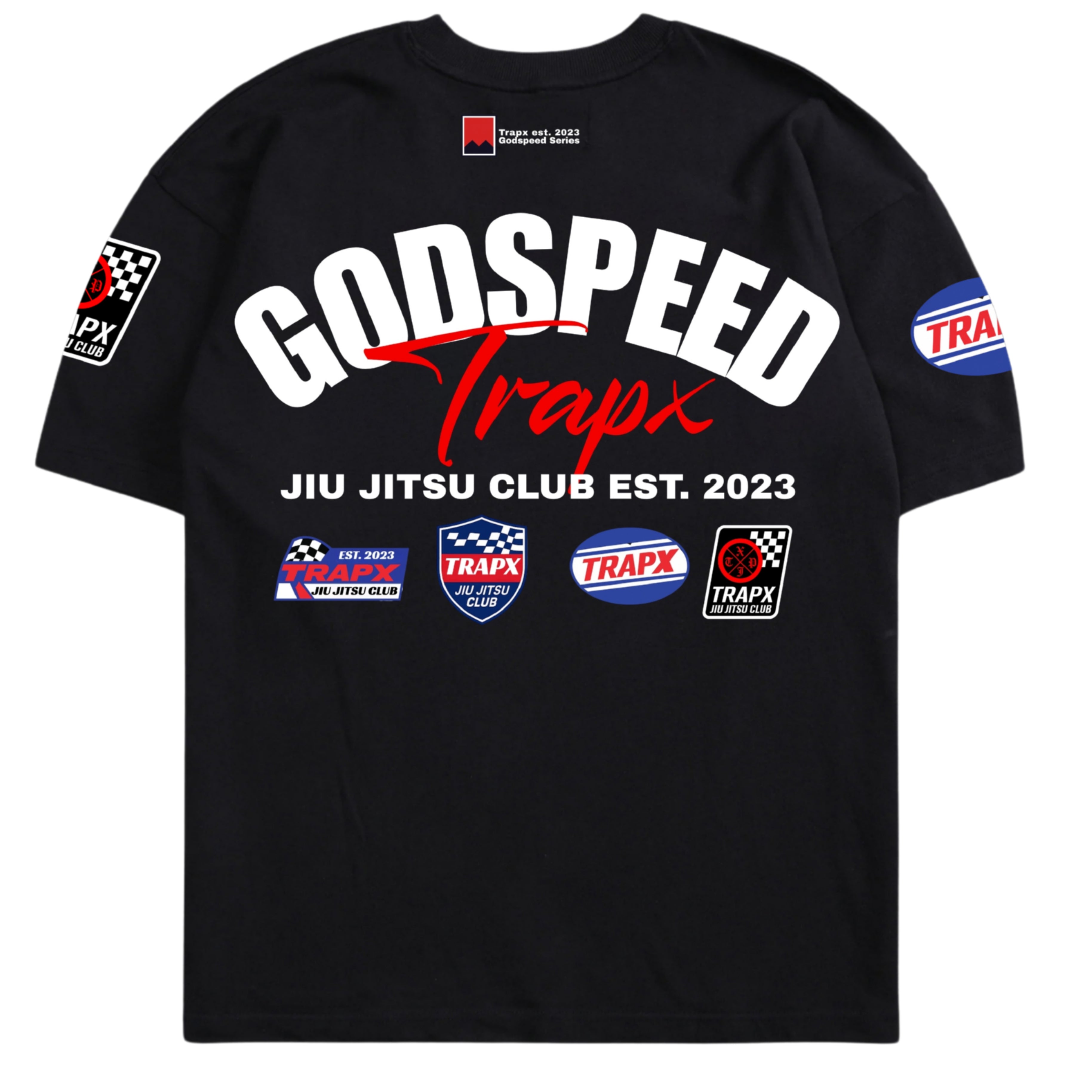 GODSPEED OVERSIZED T-SHIRT - BLACK – TrapxJitsu