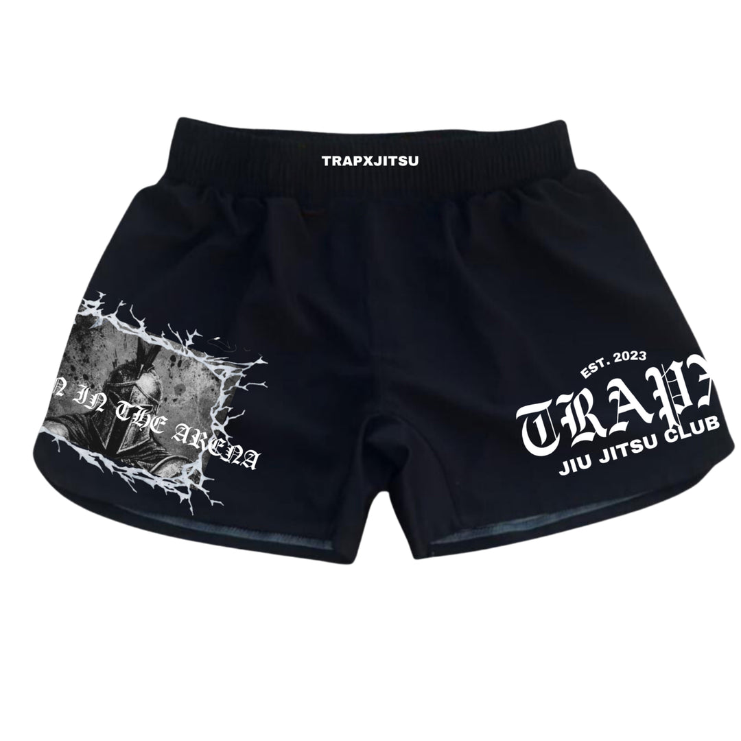 MAN IN THE ARENA NO-GI SHORTS - BLACK