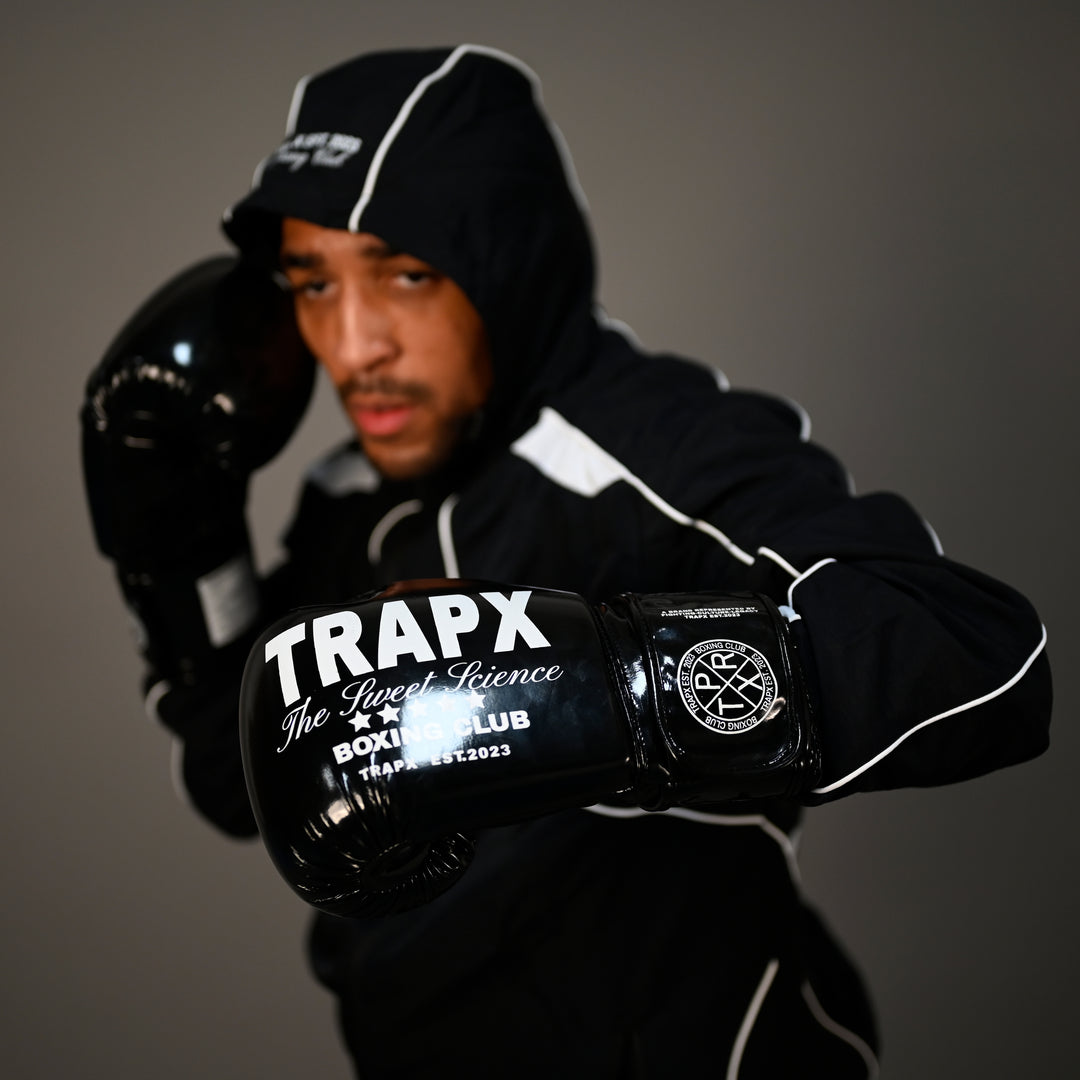 SWEET SCIENCE BOXING GLOVES - BLACK