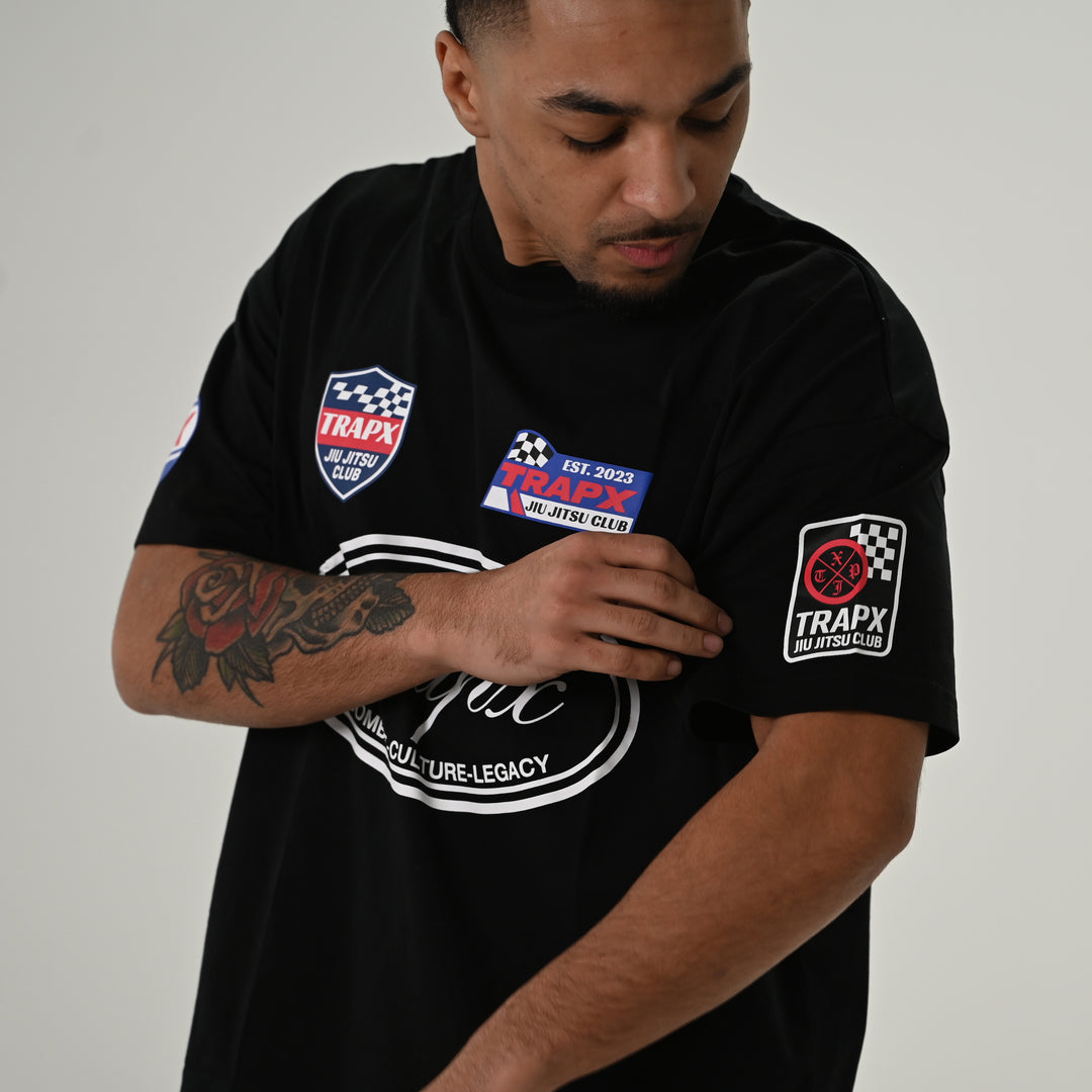 GODSPEED OVERSIZED T-SHIRT - BLACK