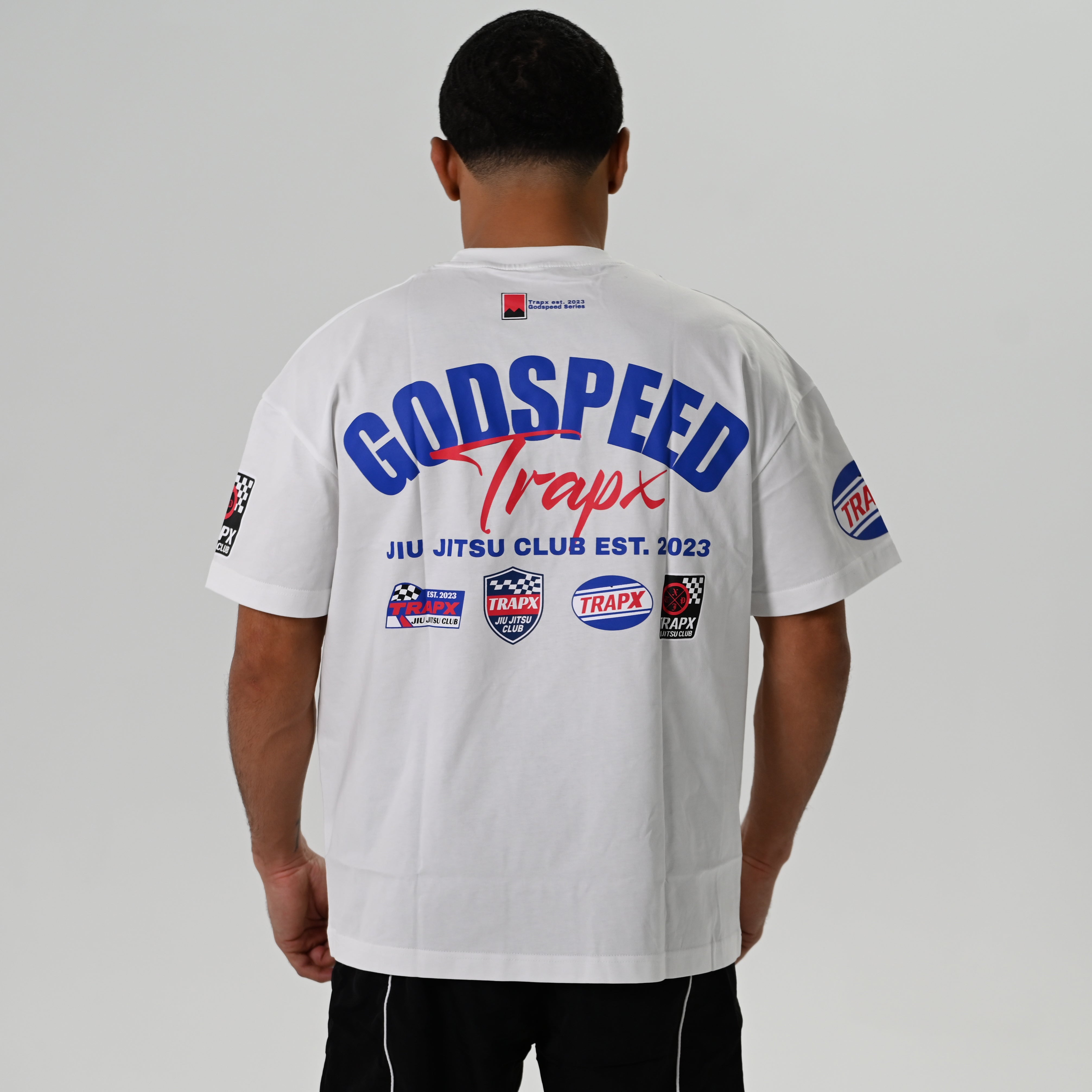 d*7様 LGB 半袖Tシャツ GOD SPEED ホワイト GODSPEED OVERSIZED T-SHIRT - WHITE – TrapxJitsu