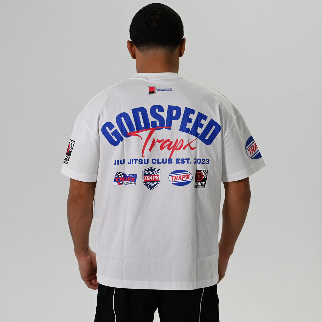 GODSPEED OVERSIZED T-SHIRT - WHITE