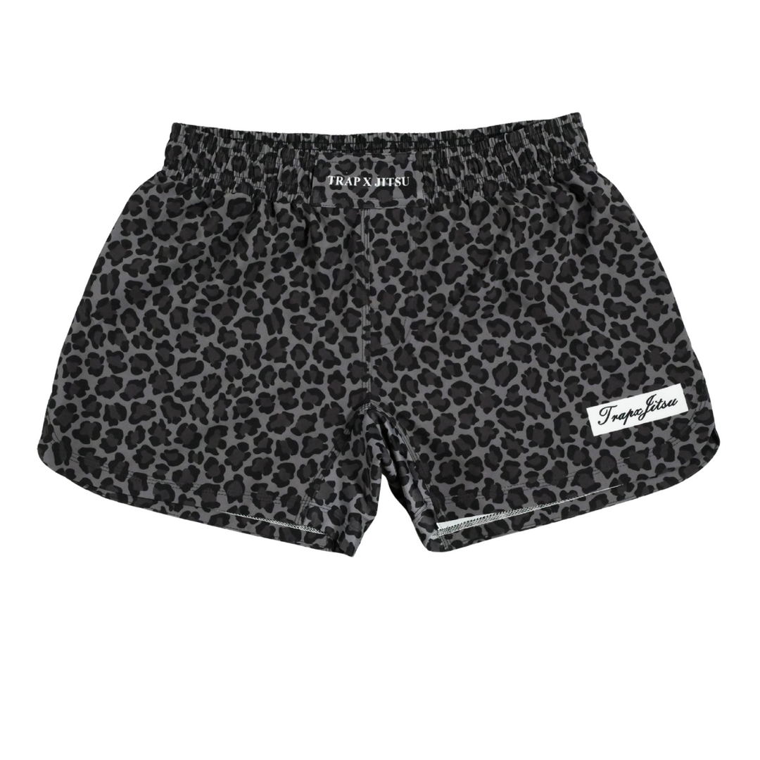 BLACK LEOPARD NO-GI SHORTS