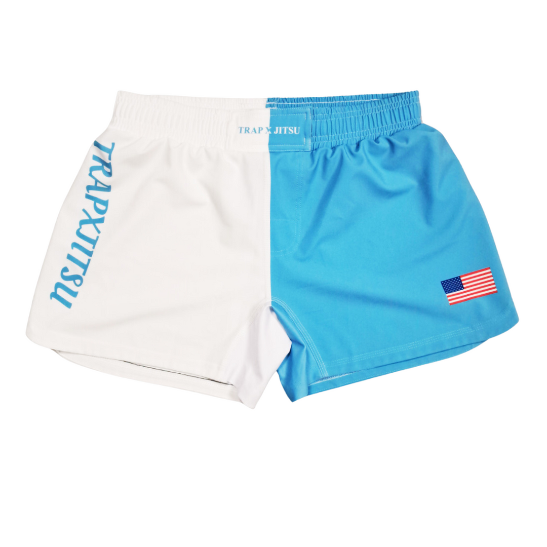 POWDER BLUE V2 NO-GI SHORTS