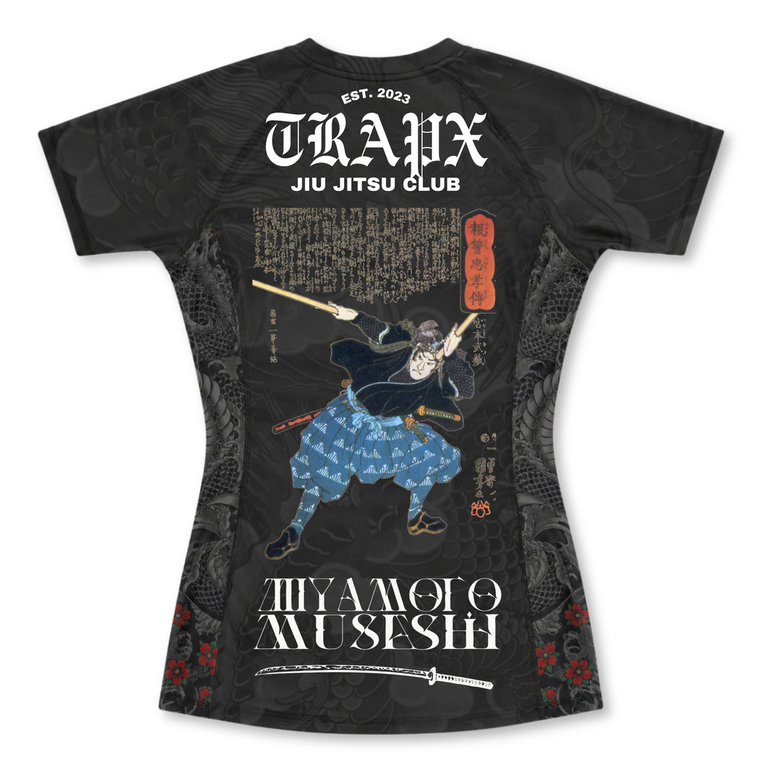 MUSASHI WOMEN'S SHORT SLEEVE RASHGUARD
