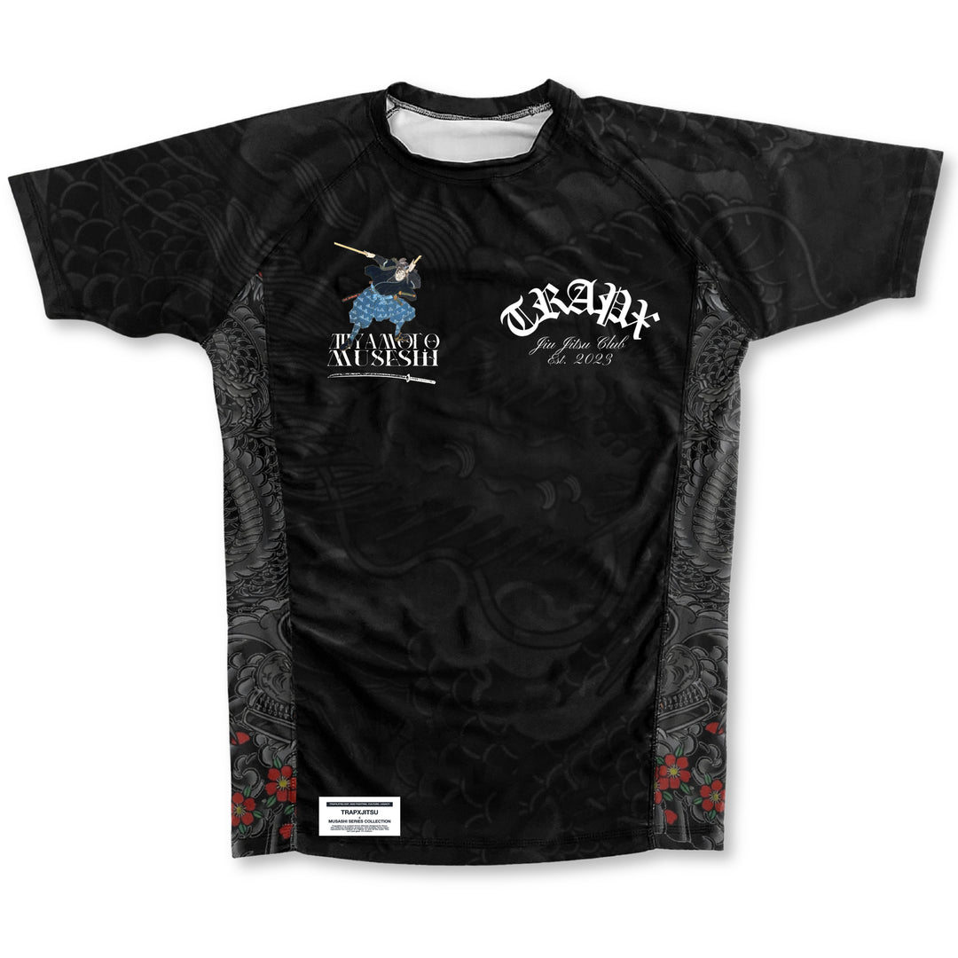 MUSASHI SHORT SLEEVE RASHGUARD - BLACK