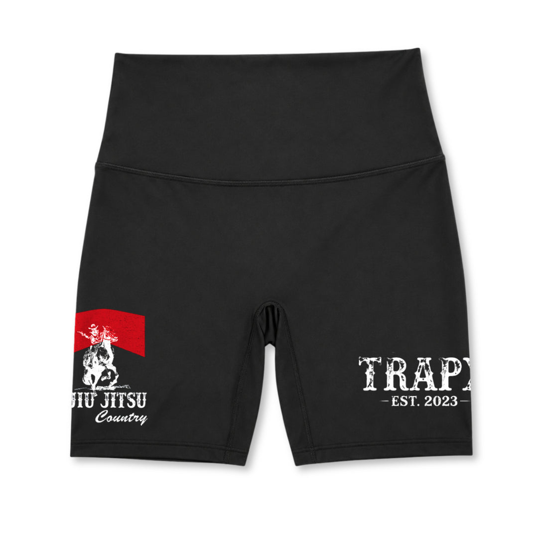 FRONTIER WOMEN'S COMPRESSION SHORTS - BLACK