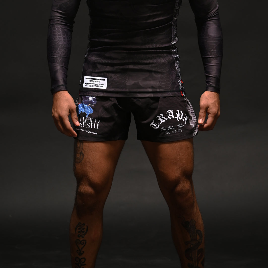 MUSASHI NO-GI SHORTS - BLACK