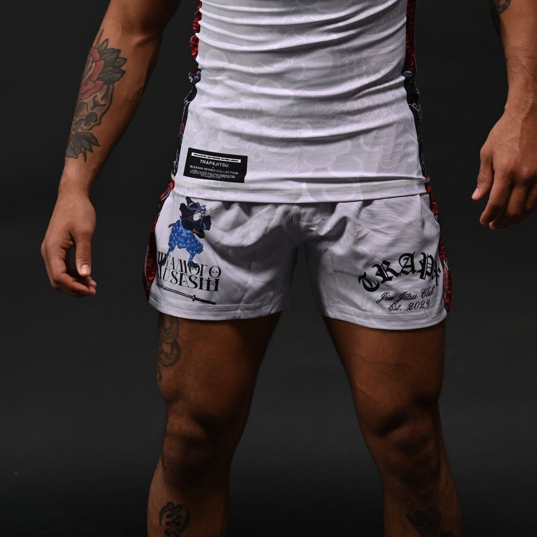 MUSASHI NO-GI SHORTS - OFF WHITE