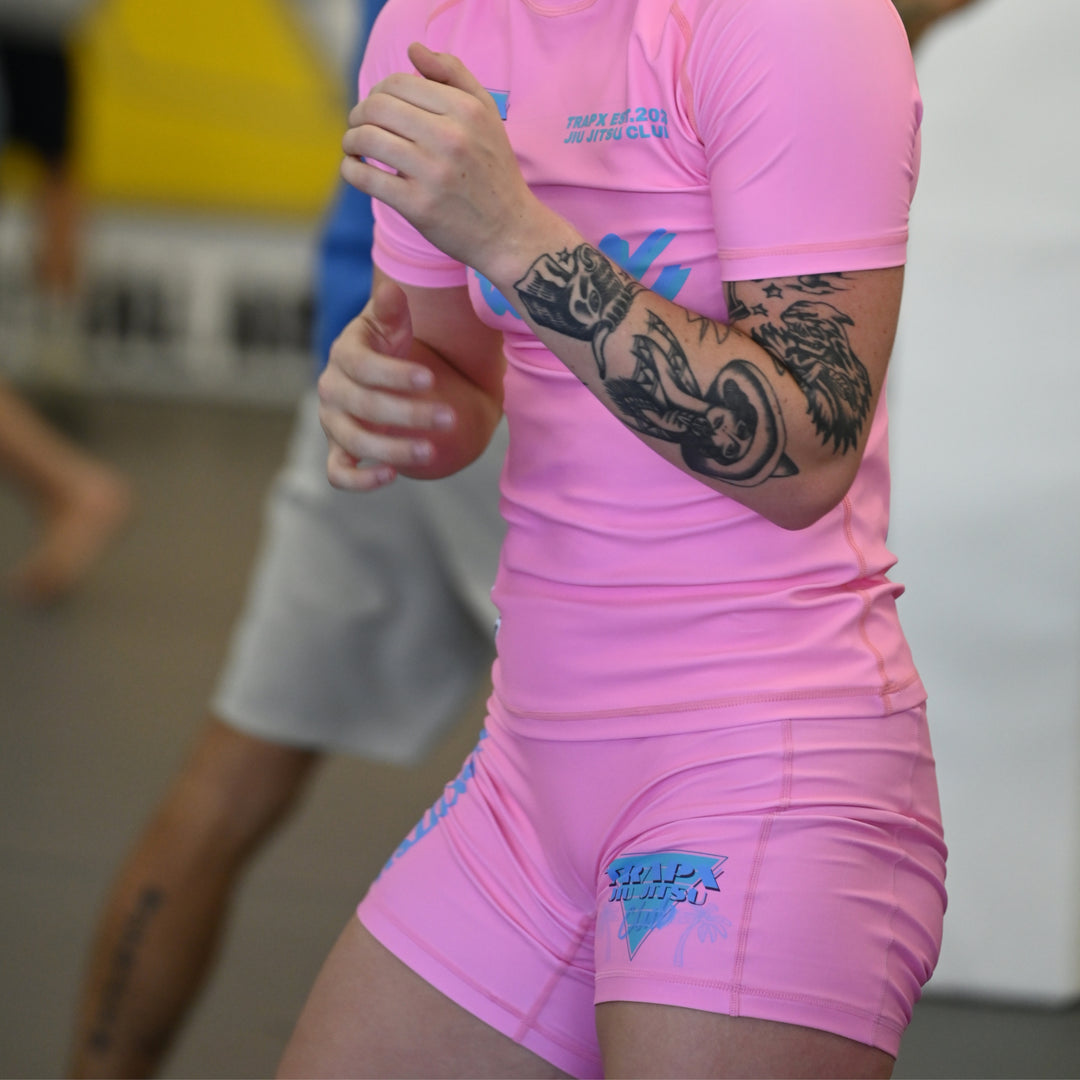 305 VICE WOMEN'S COMPRESSION SHORTS - PINK