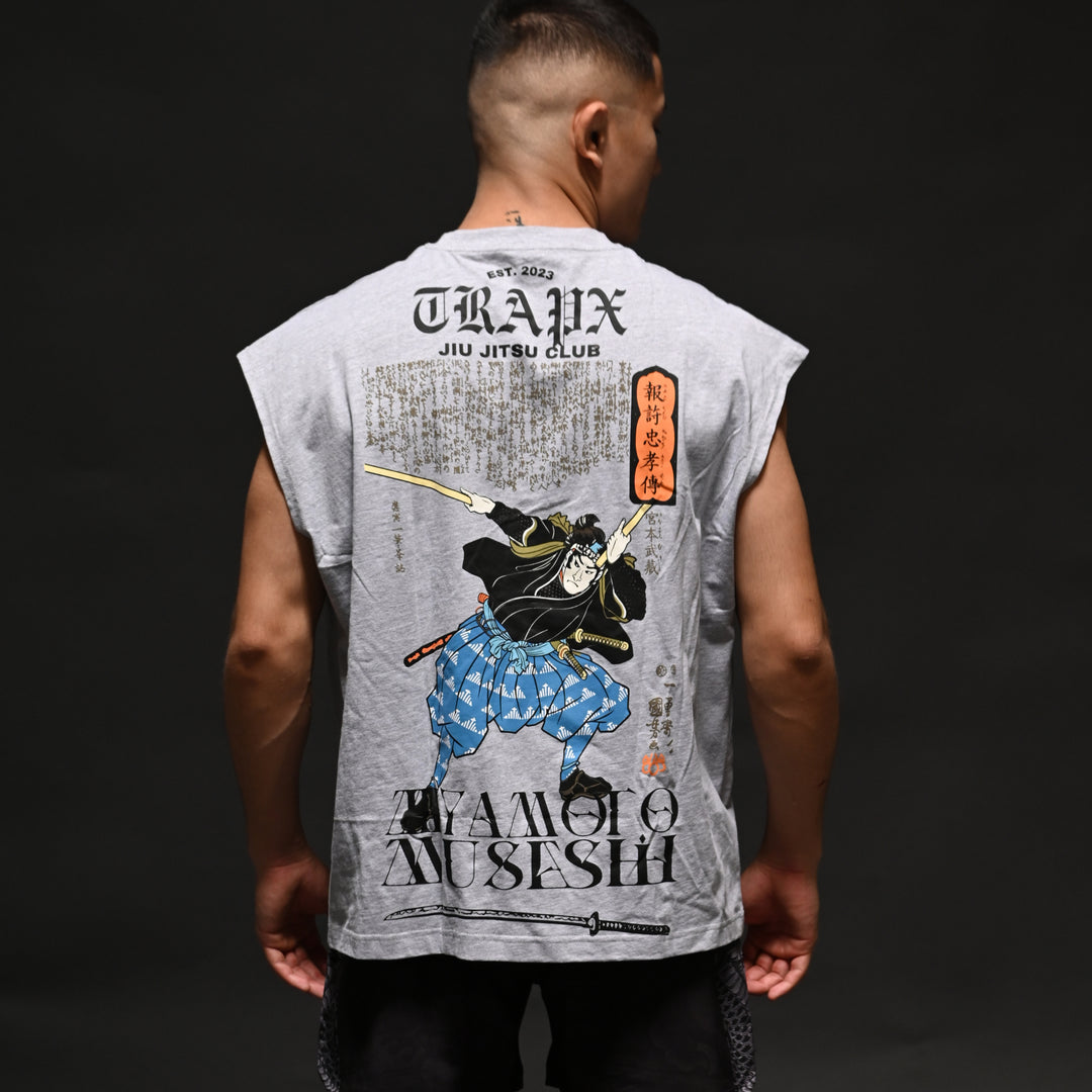 MUSASHI OVERSIZED TANK - GRAY