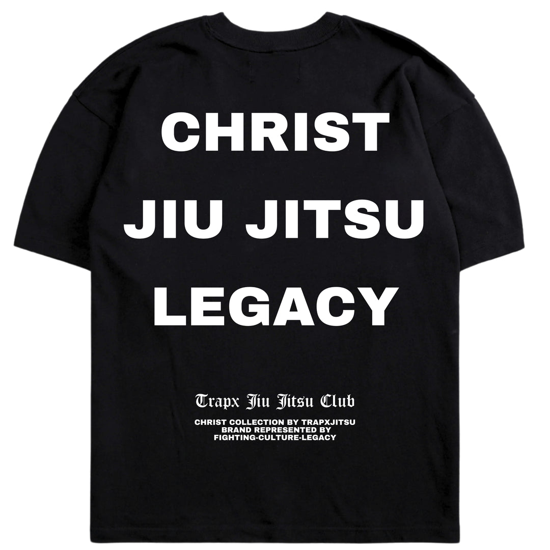 CHRIST LEGACY JJ OVERSIZED T-SHIRT - BLACK