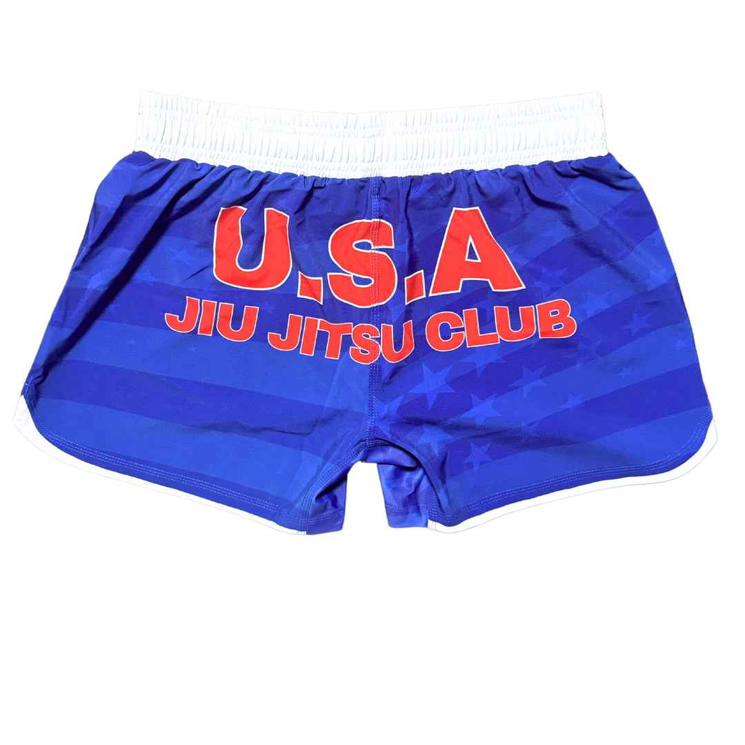 USA JIU JITSU NO-GI SHORTS - BLUE