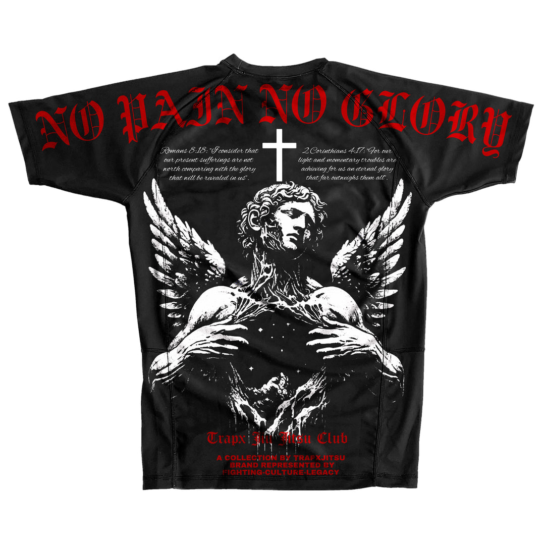 MARTYR SHORT SLEEVE RASHGUARD - BLACK