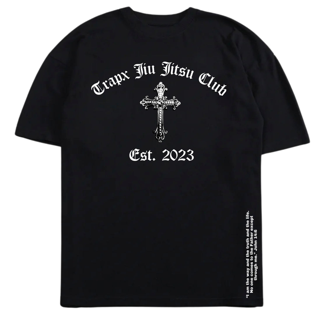 CHRIST LEGACY JJ OVERSIZED T-SHIRT - BLACK