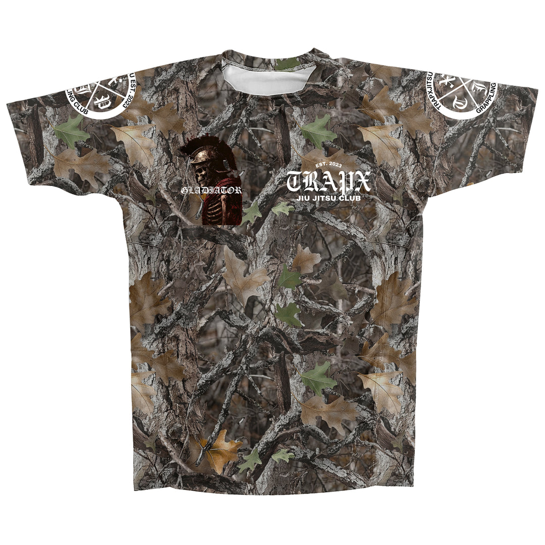WARRIOR SHORT SLEEVE RASHGUARD - CAMO