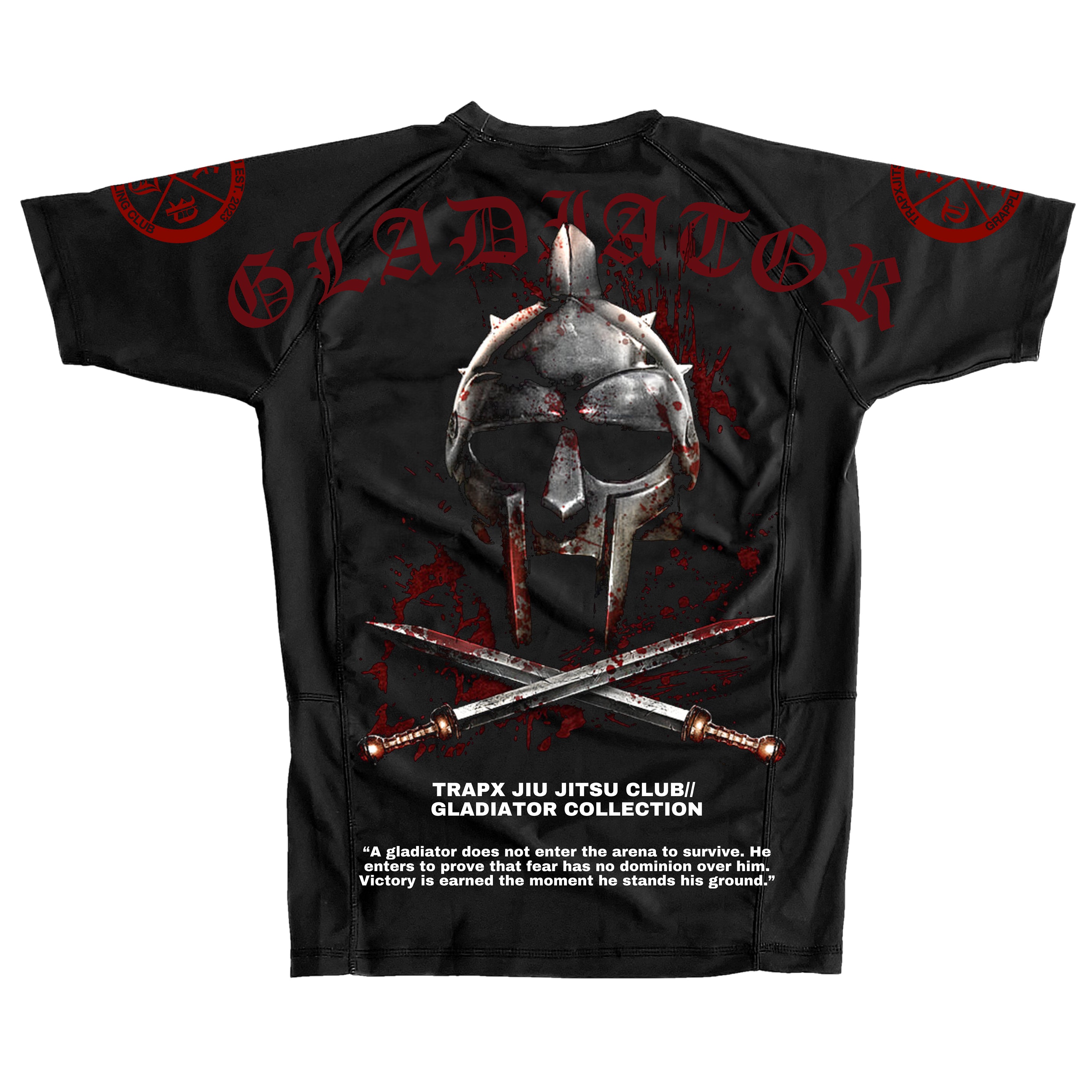 GLADIATOR COLLECTION RASHGUARDS – TrapxJitsu