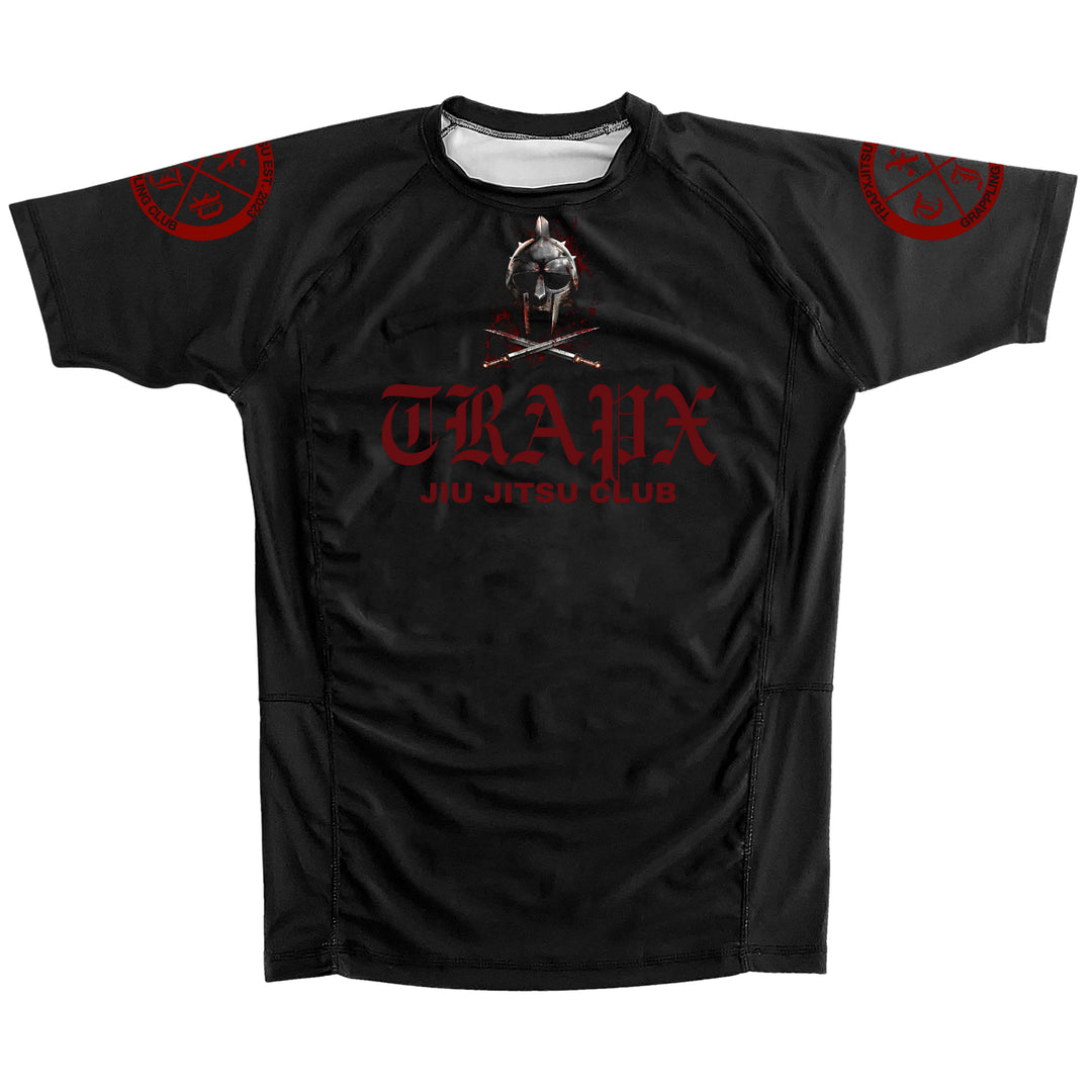 GLADIATOR SHORT SLEEVE RASHGUARD - BLACK