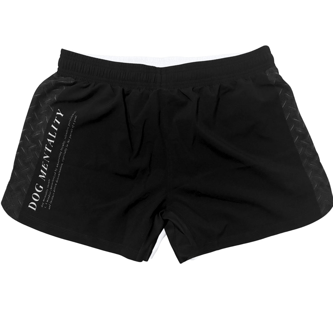 DOG MENTALITY NO-GI SHORTS - BLACK